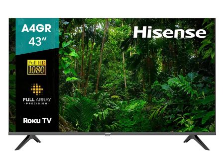 Televisión Pantalla 43 Pulgadas Hisense Roku TV FHD 43A4GR Discount