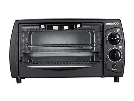 Horno Tostador Eléctrico Daewoo 9 Litros Negro DOT-1645 Hot on Sale