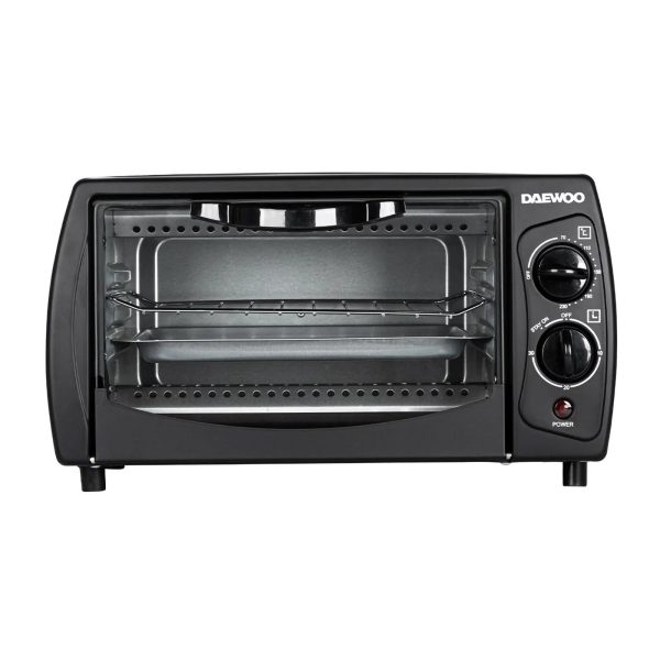 Horno Tostador Eléctrico Daewoo 9 Litros Negro DOT-1645 Hot on Sale