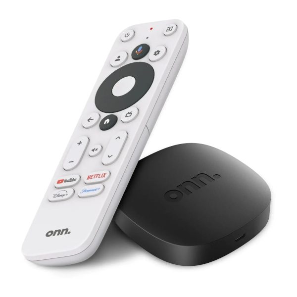 Reproductor de Streaming TV Box Onn con Google TV 4K Negro 28078468 For Cheap