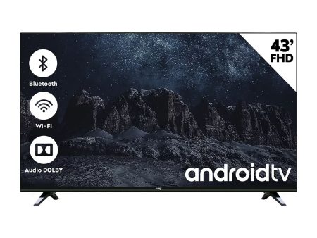 Televisión Pantalla 43 Pulgadas Cuory Android TV FHD CUO-HDTV43 on Sale