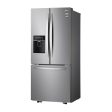 Refrigerador LG 22 Pies Cúbicos French Door Gris GM22SGPK Cheap