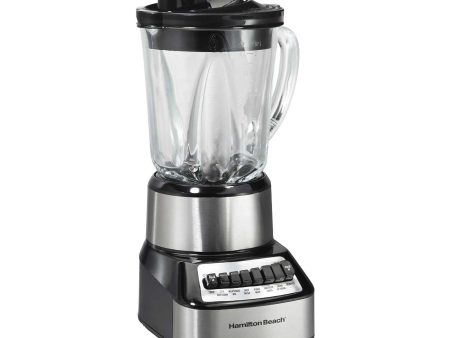 Licuadora Hamilton Beach Vaso de Vidrio 1.1 Litros Wave Crusher Gris 54221G Hot on Sale