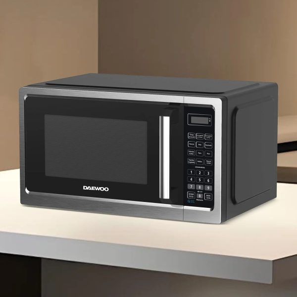 Horno de Microondas Daewoo 0.7 Pies Cúbicos Gris DMM-0710MS Hot on Sale