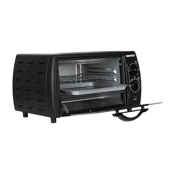 Horno Tostador Eléctrico Daewoo 9 Litros Negro DOT-1645 Hot on Sale