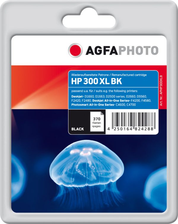 Ink Black, HP No. 300AgfaPhoto Discount