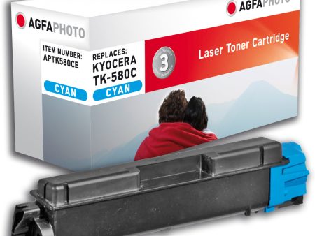 Toner Cyan, rpl. TK-580CAgfaPhoto For Discount