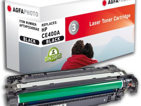 Toner black, rpl CE400AAgfaPhoto Supply