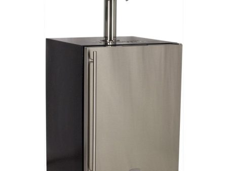 Marvel Built-In Indoor Twin Tap Beer Dispenser - Solid Panel Overlay Ready Door - Integrated Left Hinge Online Sale