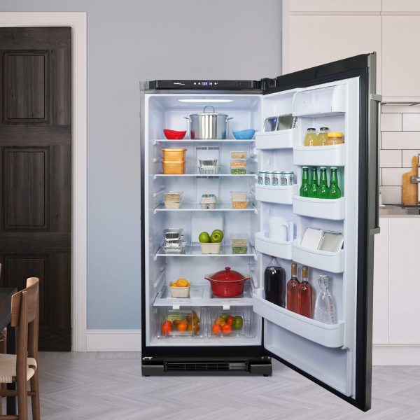 Danby Designer 17.0 cu. ft. Apartment Size Fridge in Stainless Steel Look on Sale