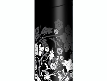 Black Floral Pattern Smok Priv V8 60w Skin Sale