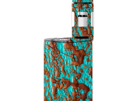 Blue Copper Patina Smok GX350 Skin Online Hot Sale