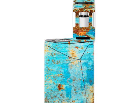 Baby Blue Truck Rust Smok GX350 Skin Cheap