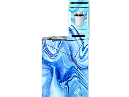 Blue Marble Rocks Glass Smok GX350 Skin Online