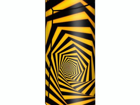 Black Yellow Trippy Pattern Smok Priv V8 60w Skin Online now