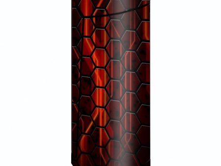 Abstract Red Metal  Smok Priv V8 60w Skin Hot on Sale