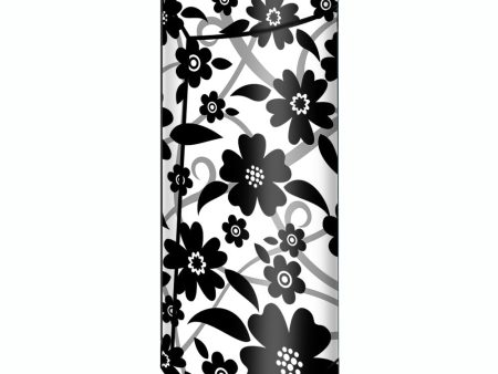 Black White Flower Print Smok Priv V8 60w Skin Sale