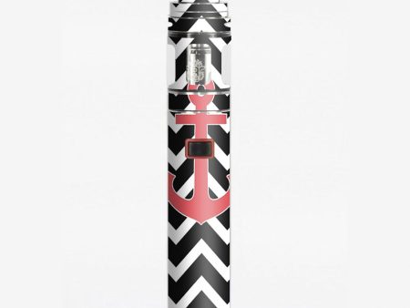 Black Chevron With Rose Anchor  Smok Stick X8 Skin Supply