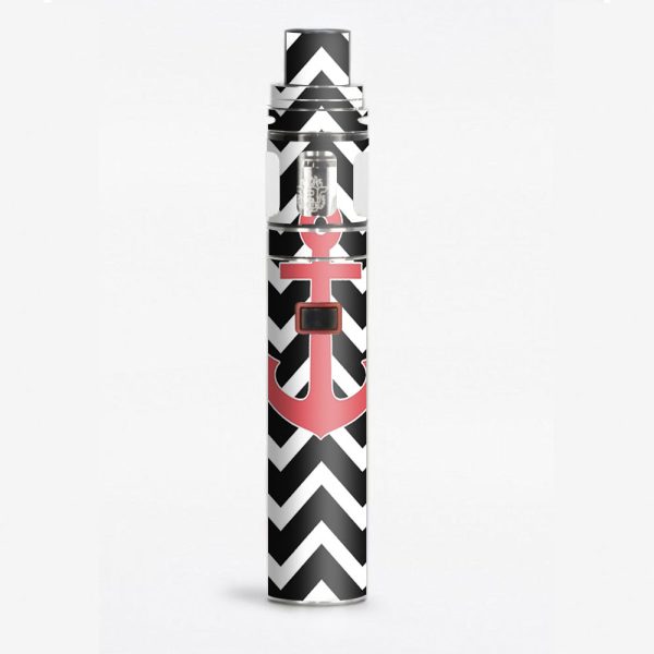 Black Chevron With Rose Anchor  Smok Stick X8 Skin Supply