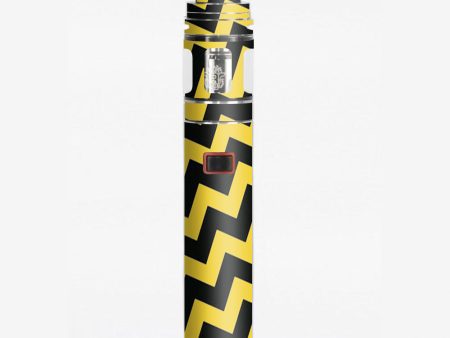 Yellow And Black Chevron Smok Stick X8 Skin Discount