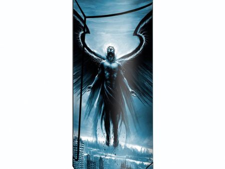 Dark Angel Wings Over City Smok Priv V8 60w Skin Fashion