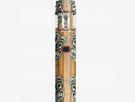 Tiki Faces On Bamboo Smok Stick X8 Skin Sale