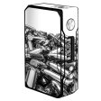 Silver Bullets Polished Black White Voopoo Drag 157w Skin on Sale