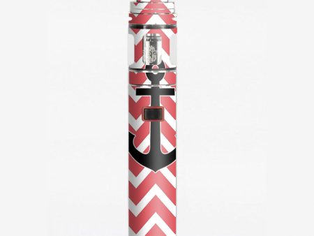 Chevron With Black Anchor Smok Stick X8 Skin Fashion