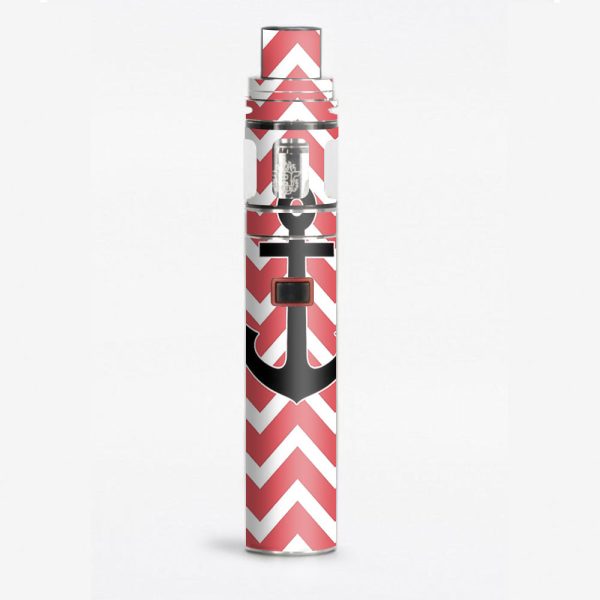 Chevron With Black Anchor Smok Stick X8 Skin Fashion